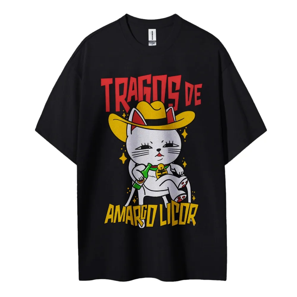 Anime Merchandise Shop - Dandadan Anime T-shirt Ayase Momo Cat