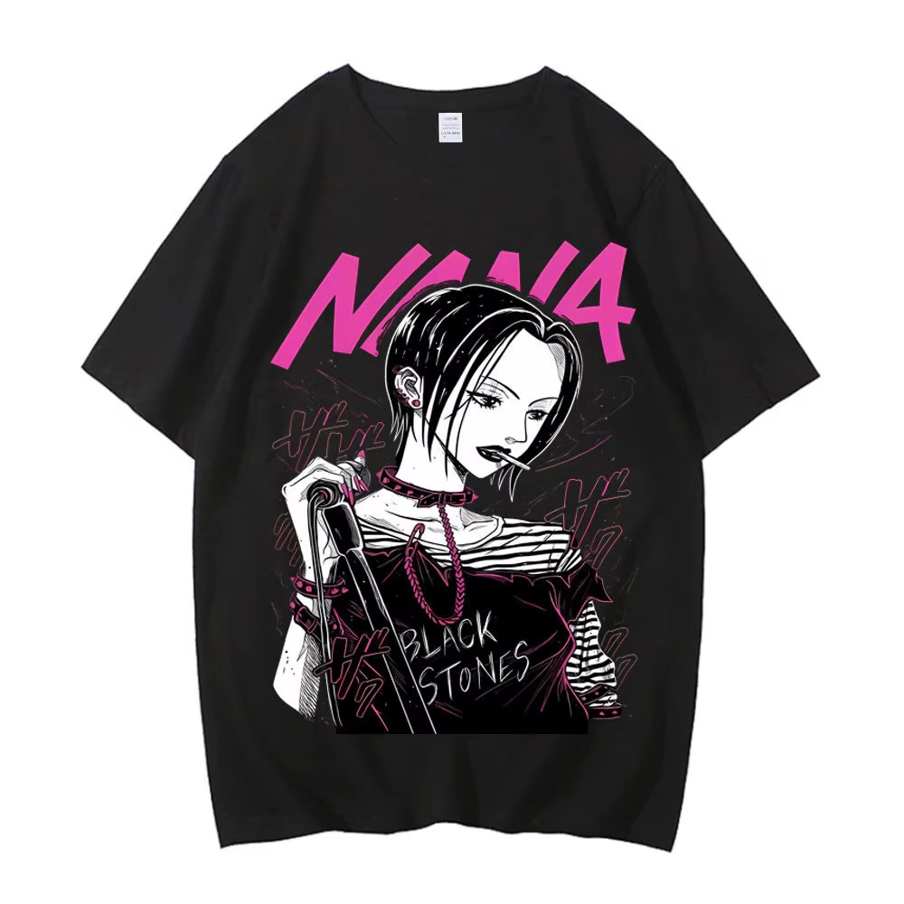 Nana Anime Merchandise - NANA Anime Grafische T-shirt Vintage Gewassen
