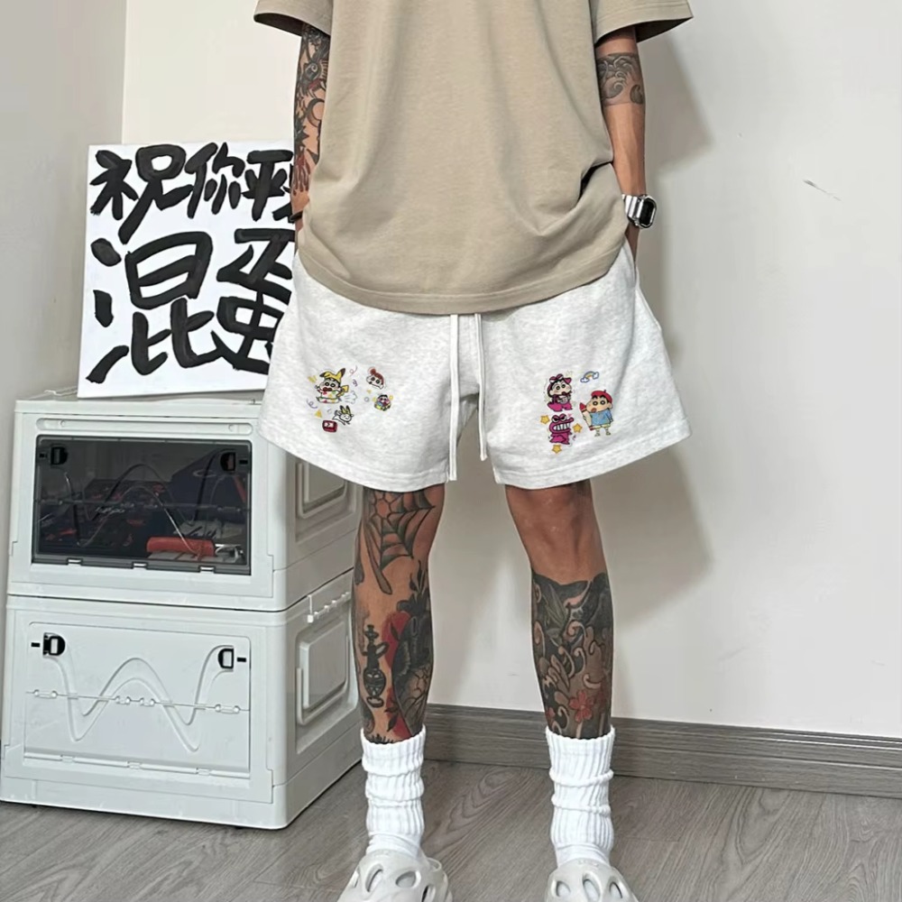 Anime Merchandise Shop - Nieuwe herenshorts Crayon Shin-chan Zomerkleding Dames