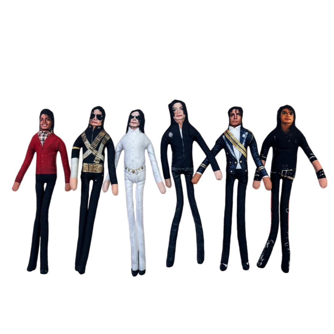 Plush Doll Anime - 1-6 stuks Michael Jackson Cosplay Prop