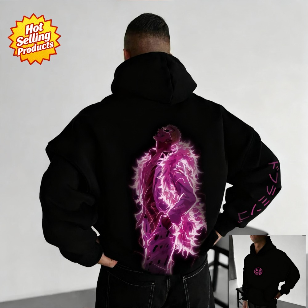 One Piece Hoodie Donquixote Do - Anime Merchandise Shop recensie en prijs