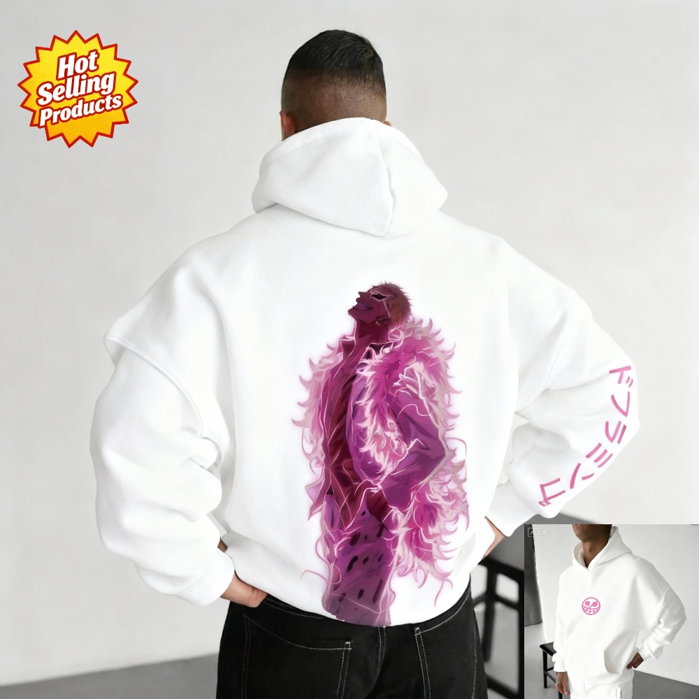 One Piece Hoodie Donquixote Do - Anime Merchandise Shop recensie en prijs
