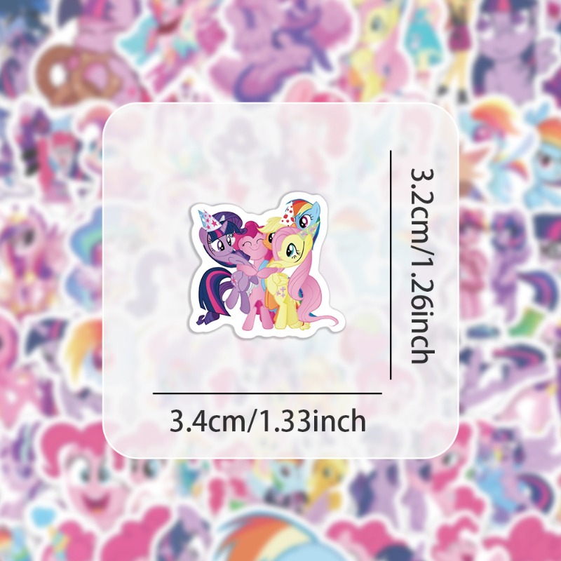 100 stuks Cartoon My Little Po - Original Anime Merchandise recensie en prijs
