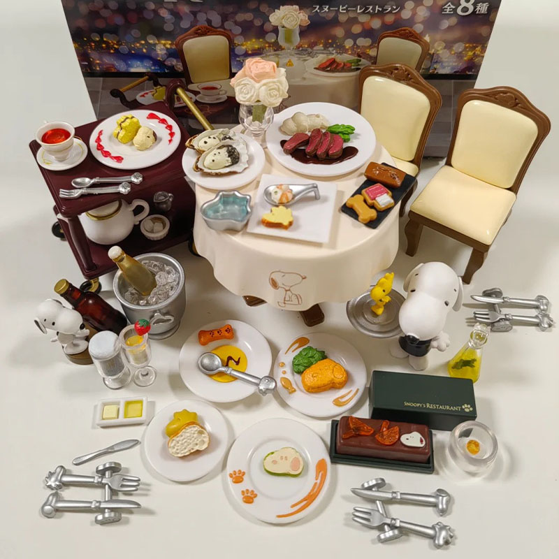 Snoopy Restaurant American Swe - Figure Display Box recensie en prijs